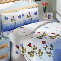 Постельное белье "Канимзин" (1,5 спальный КПБ, ранфорс, наволочка 50х70) артикул 6763a.