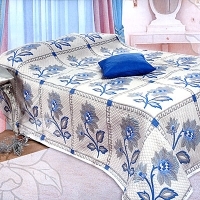 Покрывало жаккардовое "Романтика Восточные мотивы", 220х235 артикул 6770a.