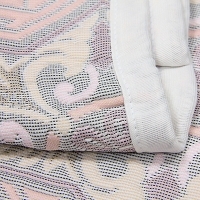 Покрывало жаккардовое "Романтика Звезда", цвет:розовый, 150 см х 220 см артикул 6808a.