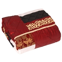 Покрывало стеганое "Романтика", с оборкой, 180х200 артикул 6835a.