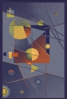 Ковер детский FA синий артикул 6896a.