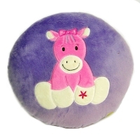 Подушка "Лошадка", цвет: сиреневый артикул 6850a.