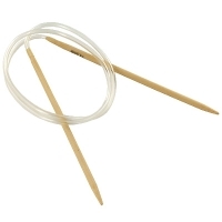 Спицы "Gamma" бамбуковые круговые, диаметр 5,5 мм артикул 6855a.