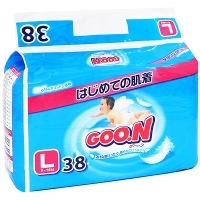 Подгузники "Goo N", 9-14 кг, 38 шт артикул 6887a.
