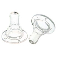 Набор силиконовых сосок "Мир детства", классические, от 6 месяцев, 2 шт 12017 артикул 7018a.