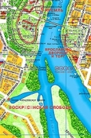 Великий Новгород Настенная карта артикул 6917a.